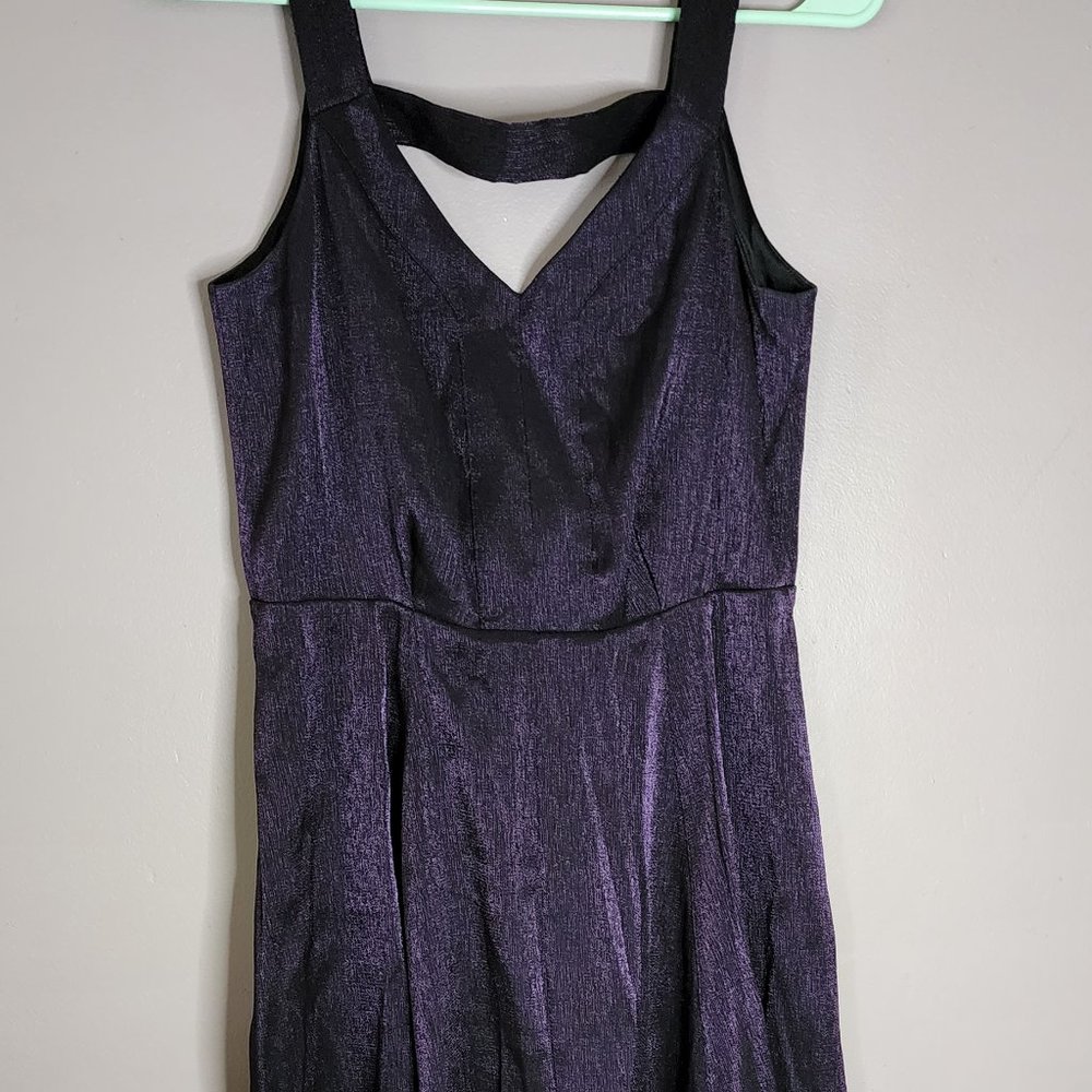 BCBG Generation Purple Shimmer Party Dress
